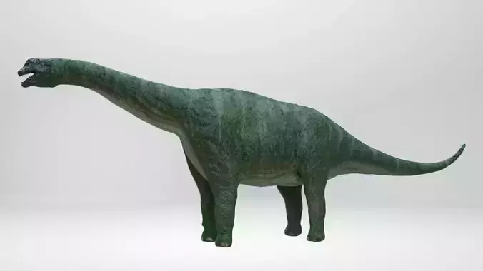 Apatosaurus Dinosaur Low-poly 3D model