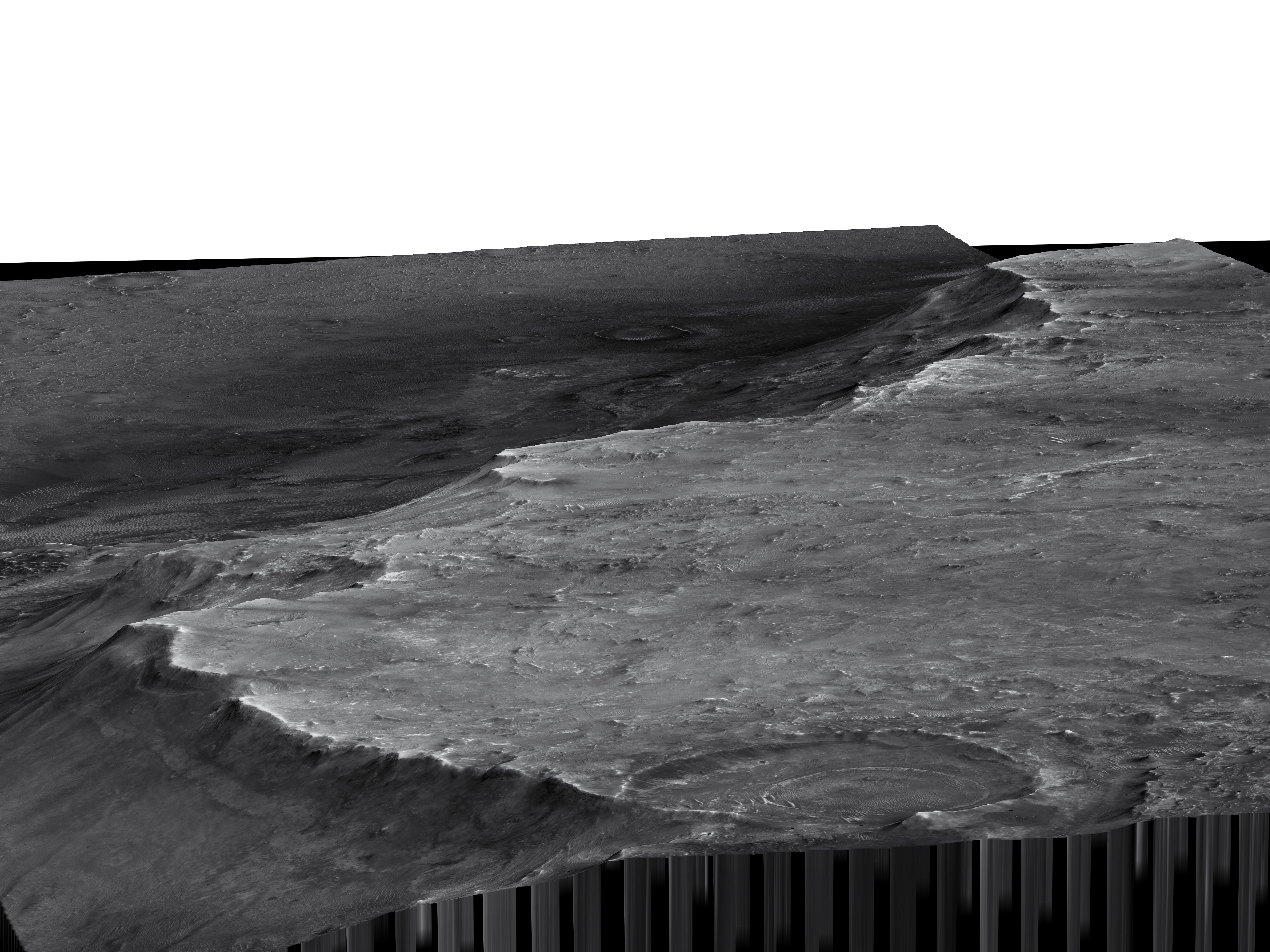 MARS VR - Scarp of Phyllosilicates Along Nili Fossae 3D model_2