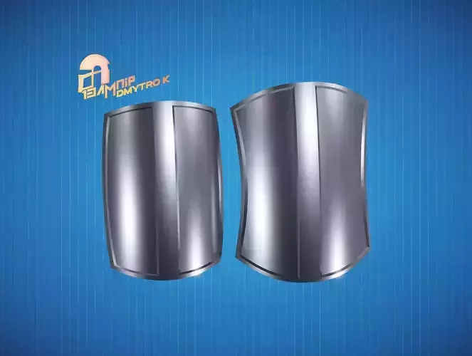 Custom Mandalorian Thigh Armor