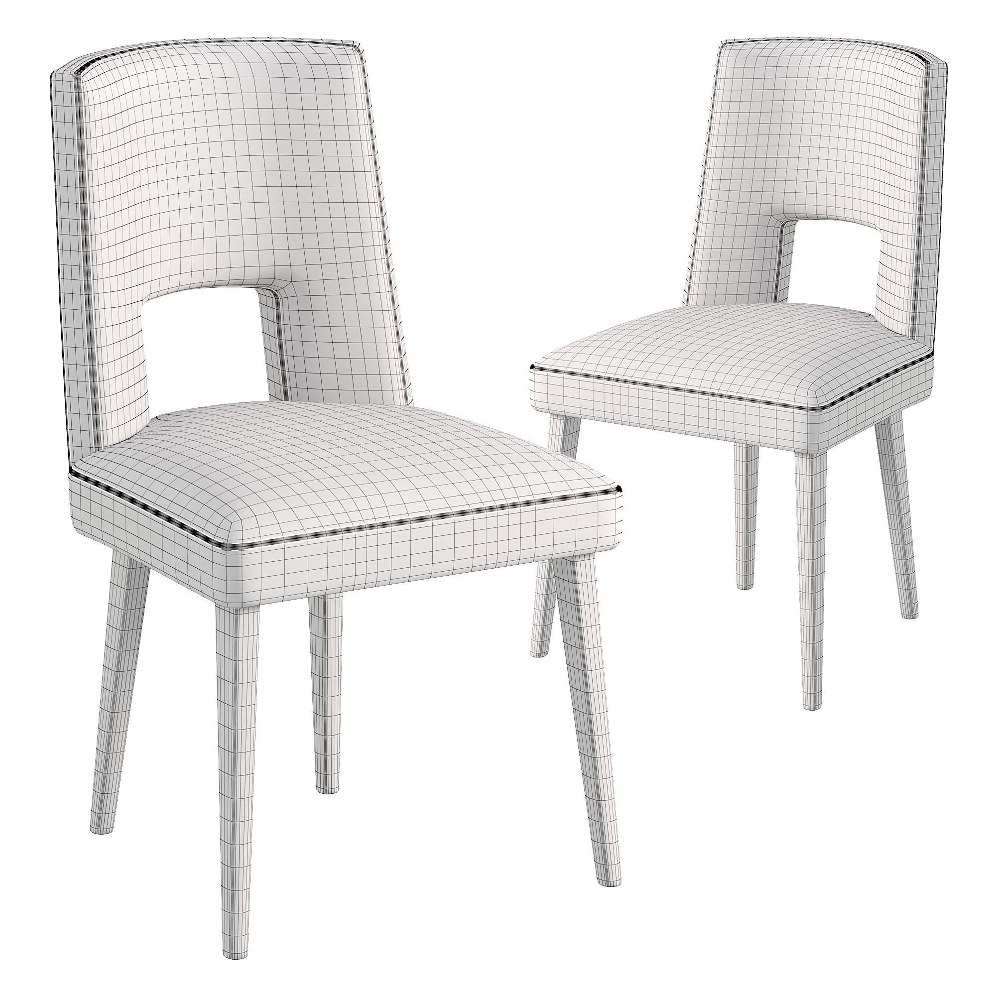 Palena chair by collinet-sieges 3D model_3