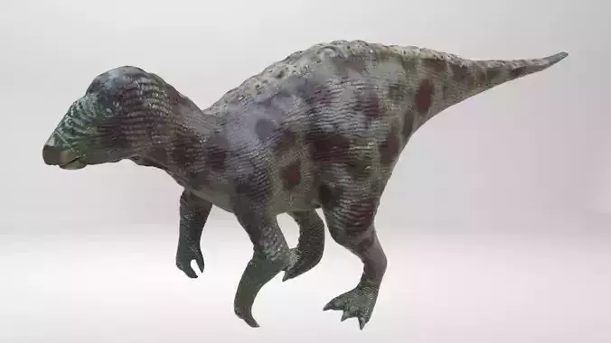 Iguanodon Dinosaur Low-poly 3D model