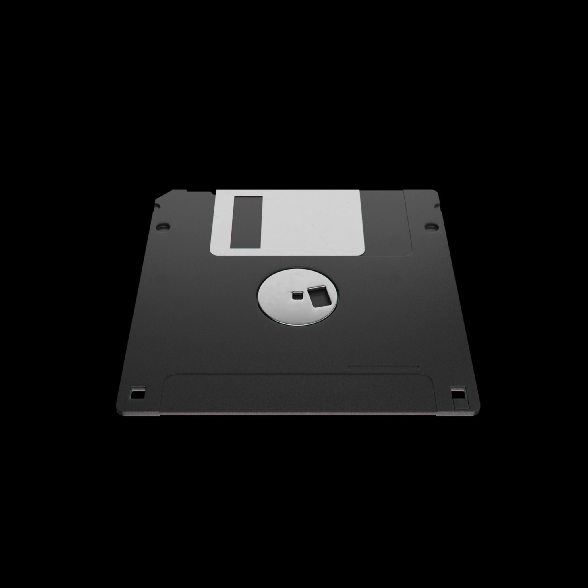 Floppy Disk 3D model_3