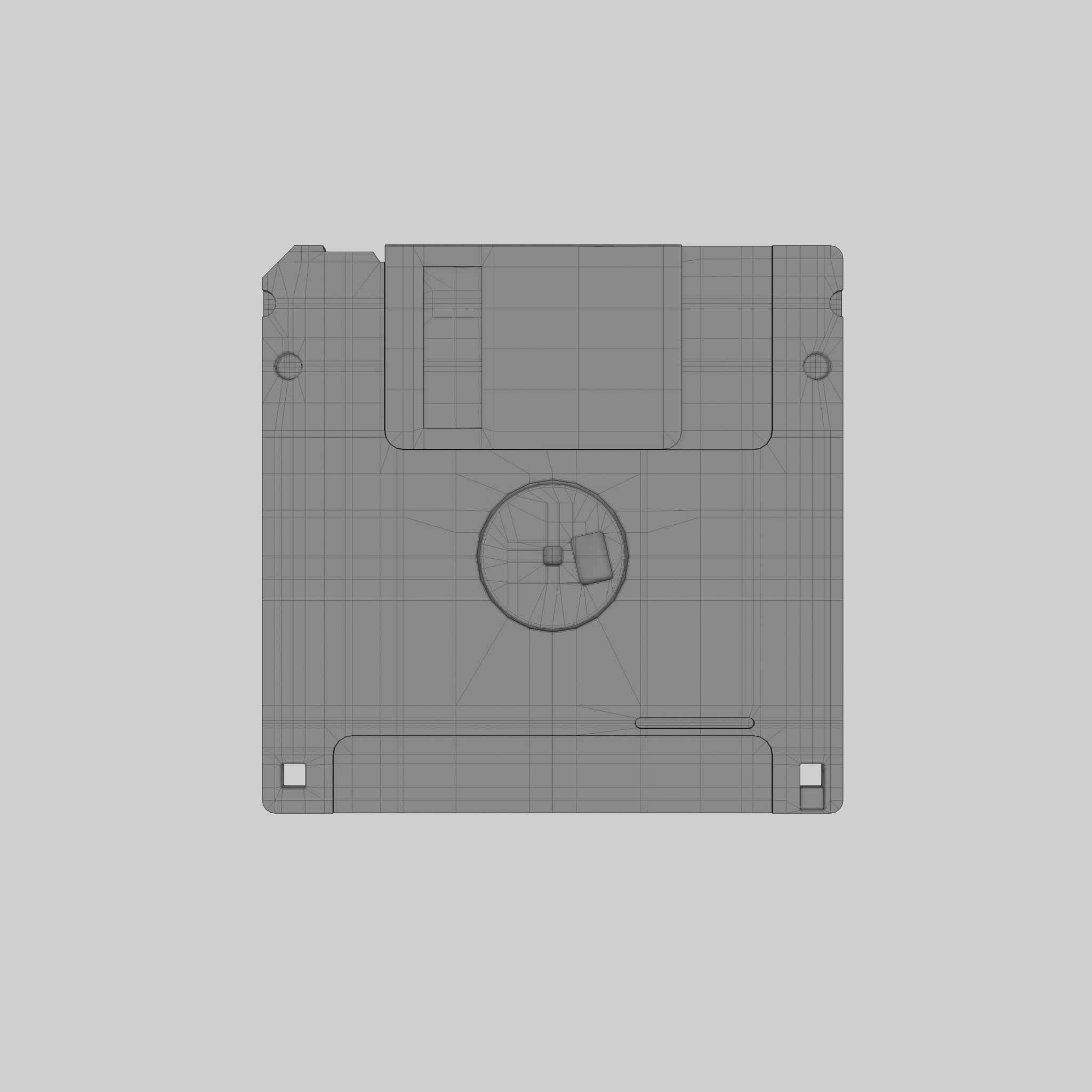 Floppy Disk 3D model_5
