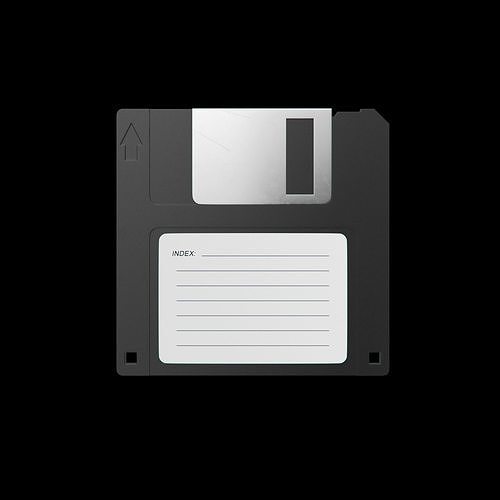 Floppy Disk 3D model