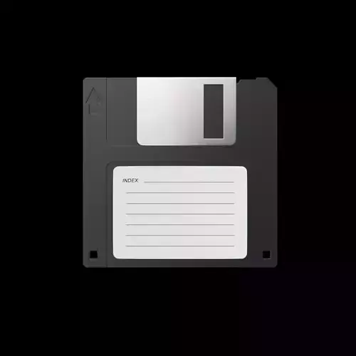 Floppy Disk 3D model