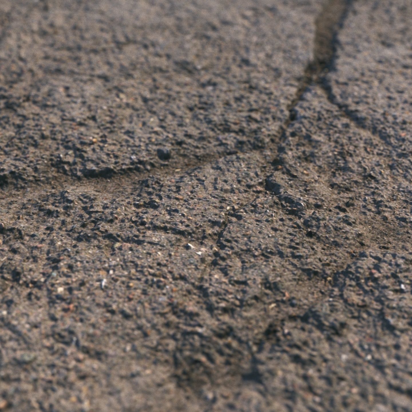  Wet asphalt material 05 4k seamless PBR 3D model_2