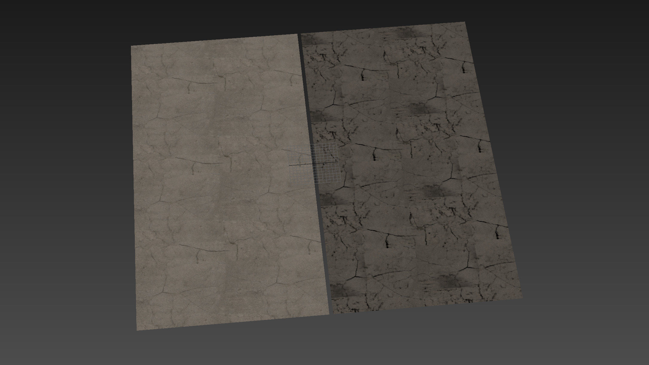 Wet asphalt material 05 4k seamless PBR 3D model_10