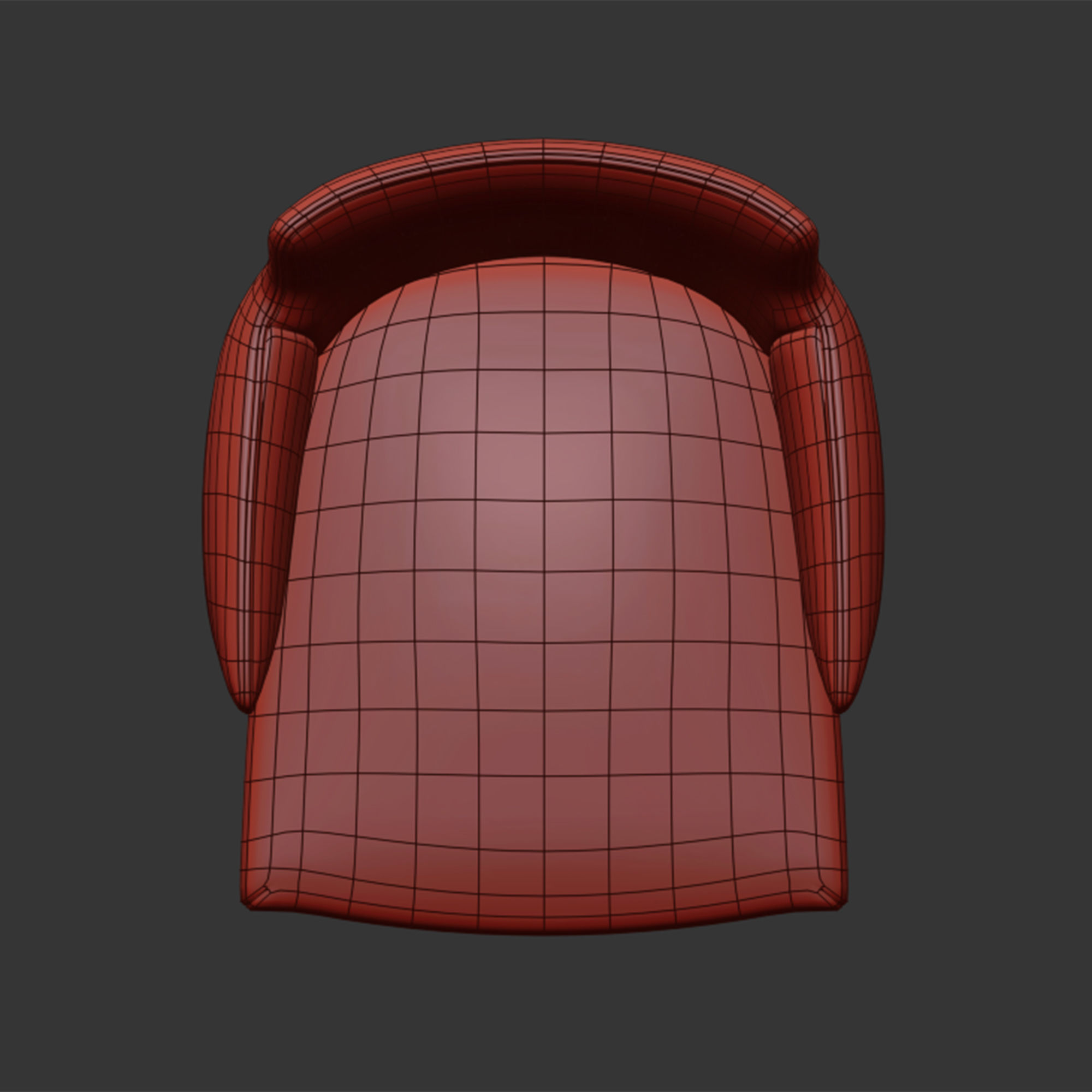 Cosmos Bridge chair by collinet-sieges 3D model_4