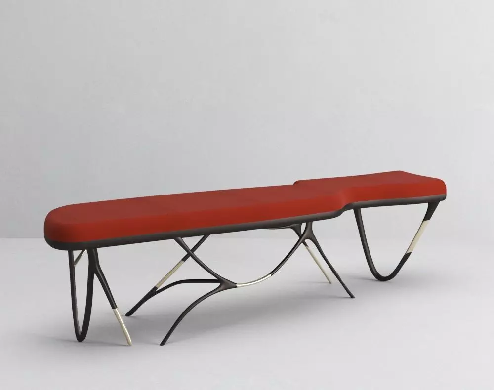Bench Script 3D model