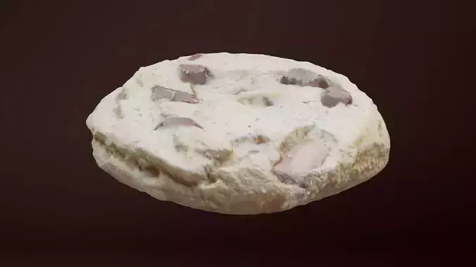 Chips Cookie Low-poly 3D model