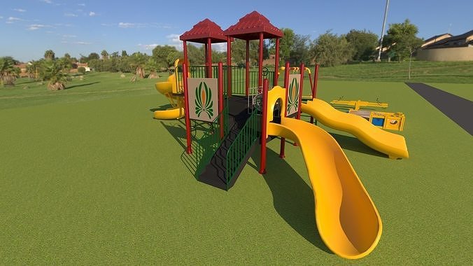 playground 3D model