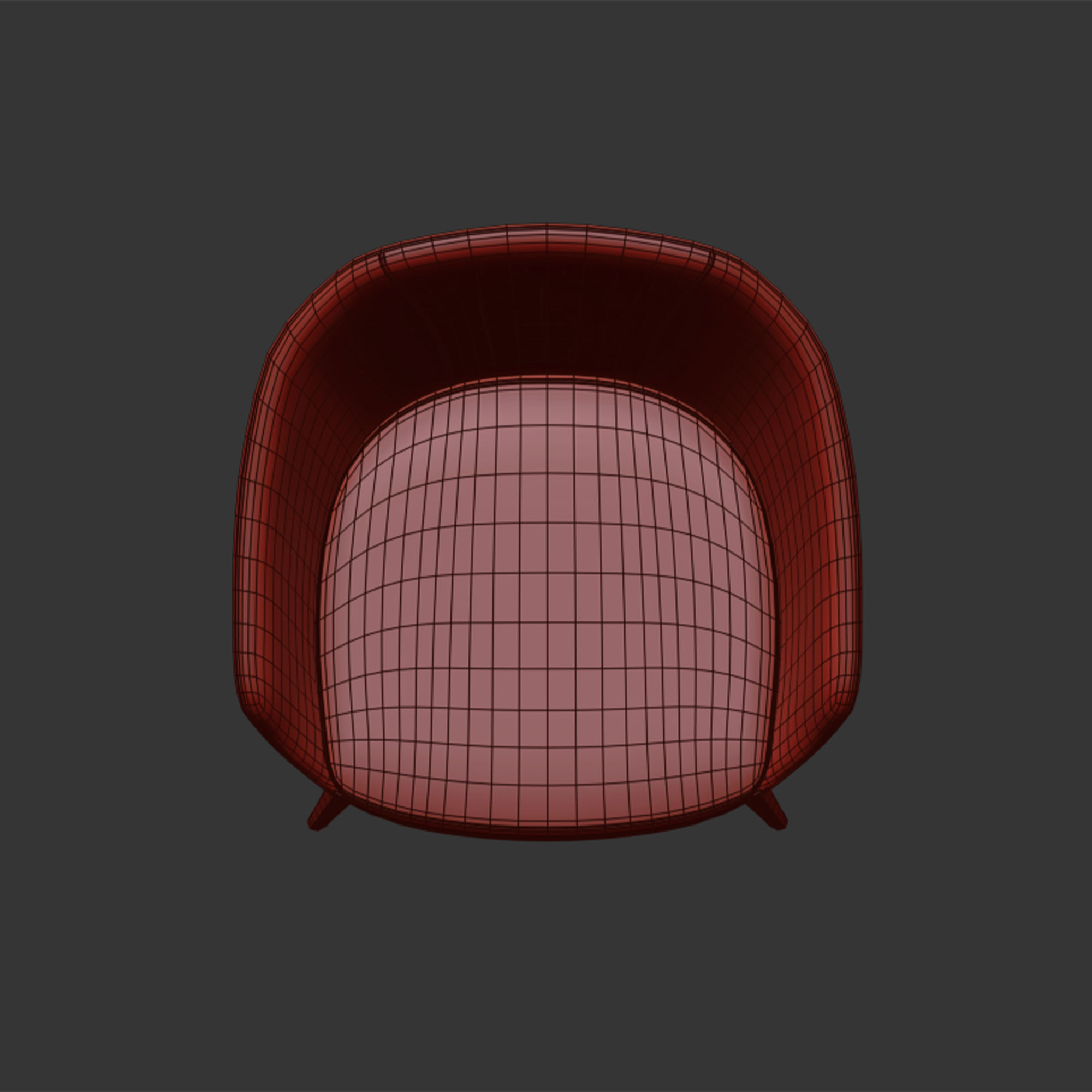 Gayac armchair by collinet-sieges 3D model_6