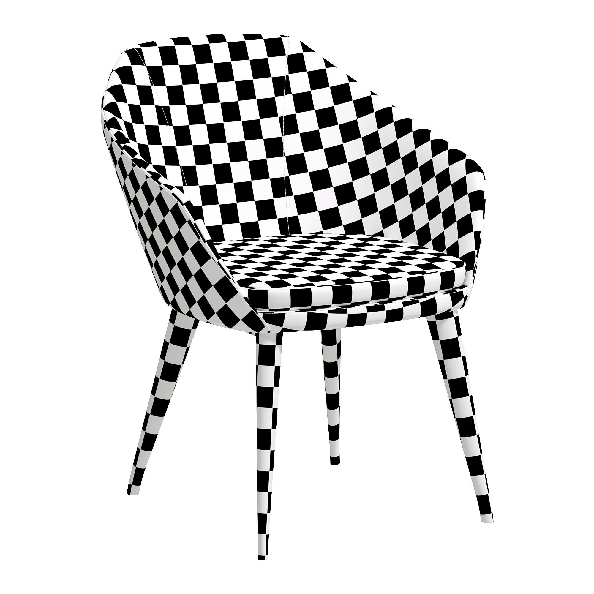 Gayac armchair by collinet-sieges 3D model_4