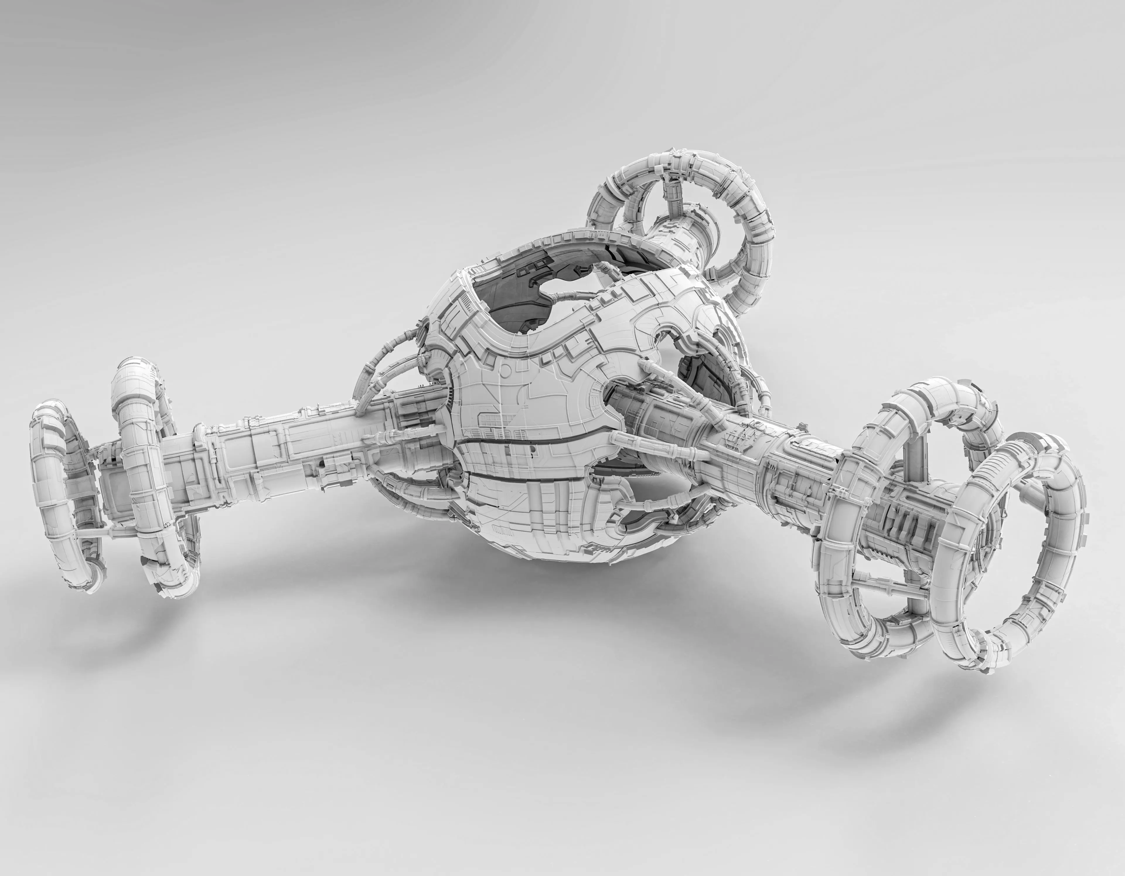 space equipment node 00176 3D model