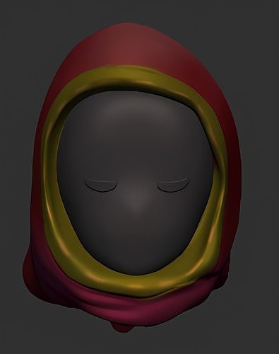 Sky game hairs 3D print model