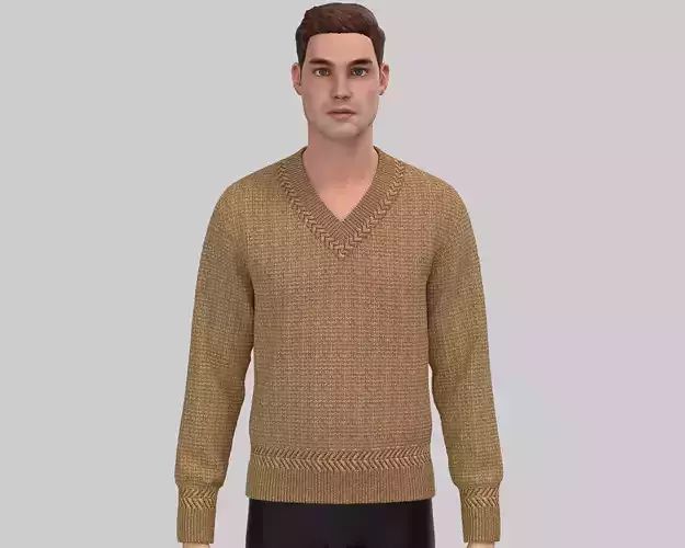 V-Neck Sweater for Men