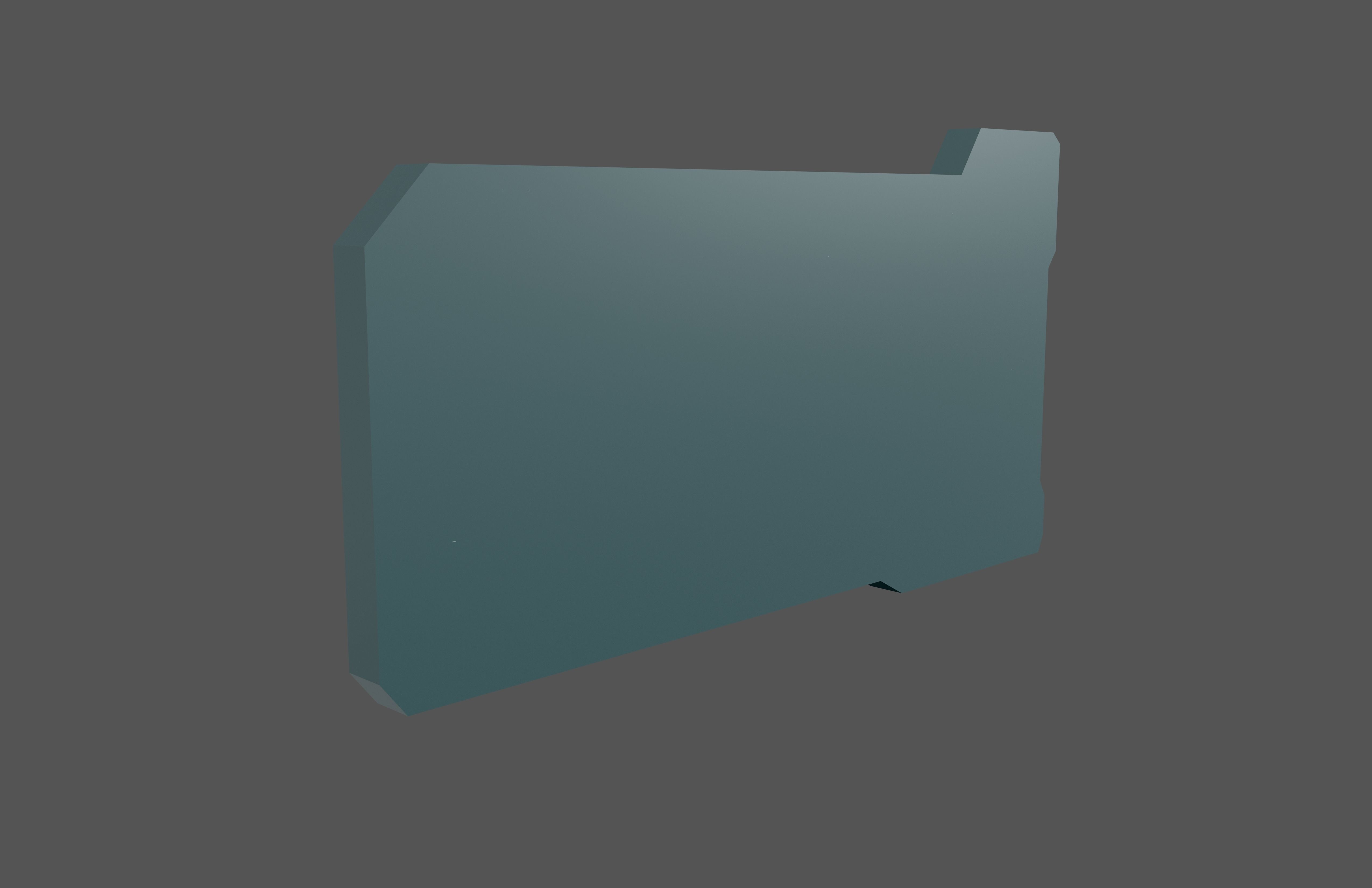 UHD High tech Graphical Interface v5 005 Low-poly 3D model_3