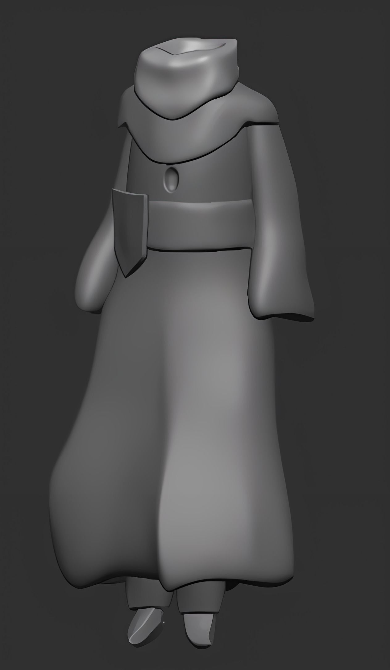 Sky game pants 3D print model_1