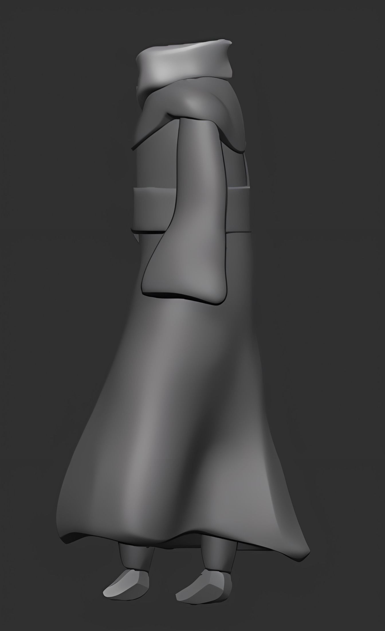 Sky game pants 3D print model_2