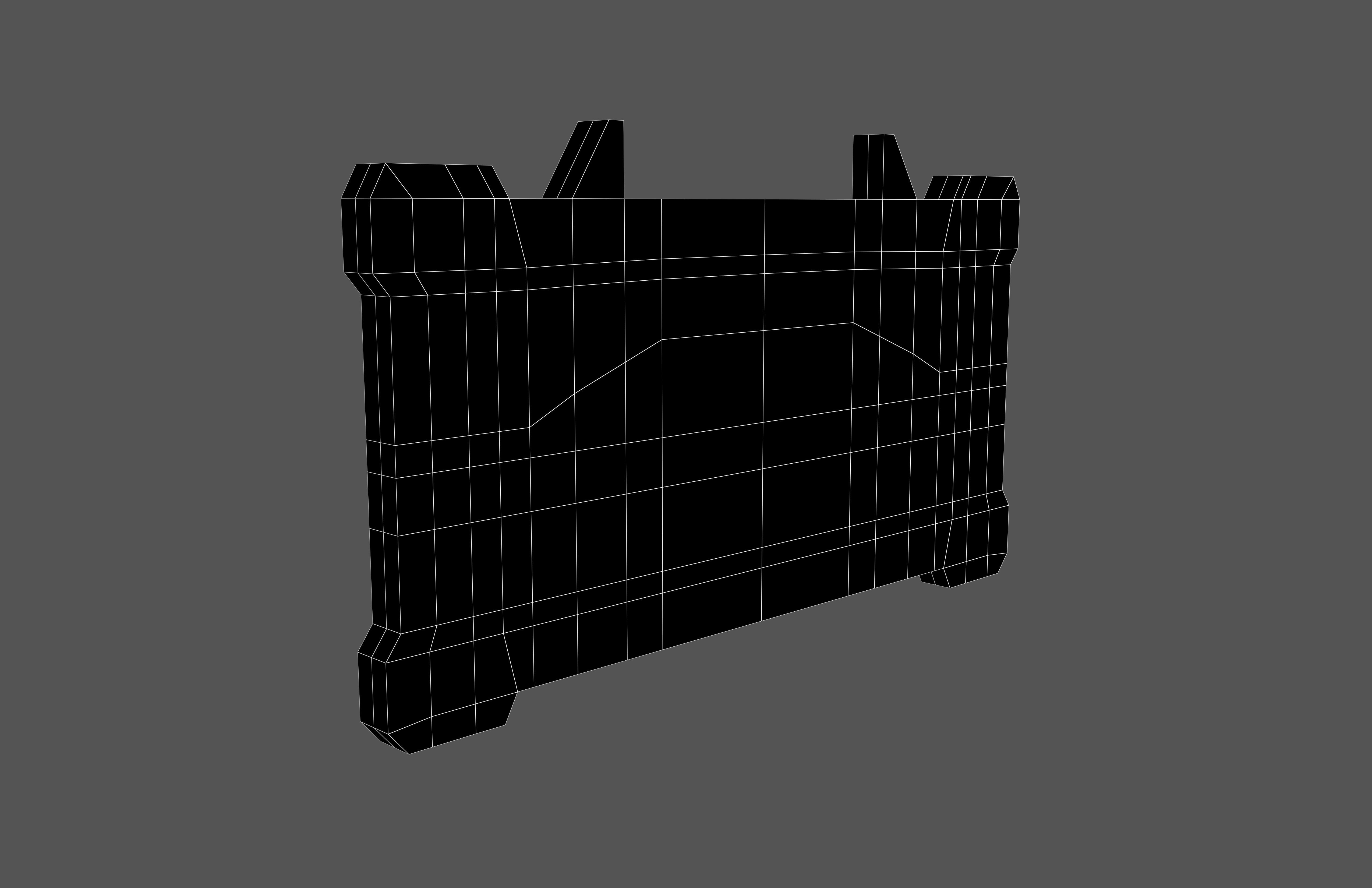 UHD High tech Graphical Interface v6 003 Low-poly 3D model_7