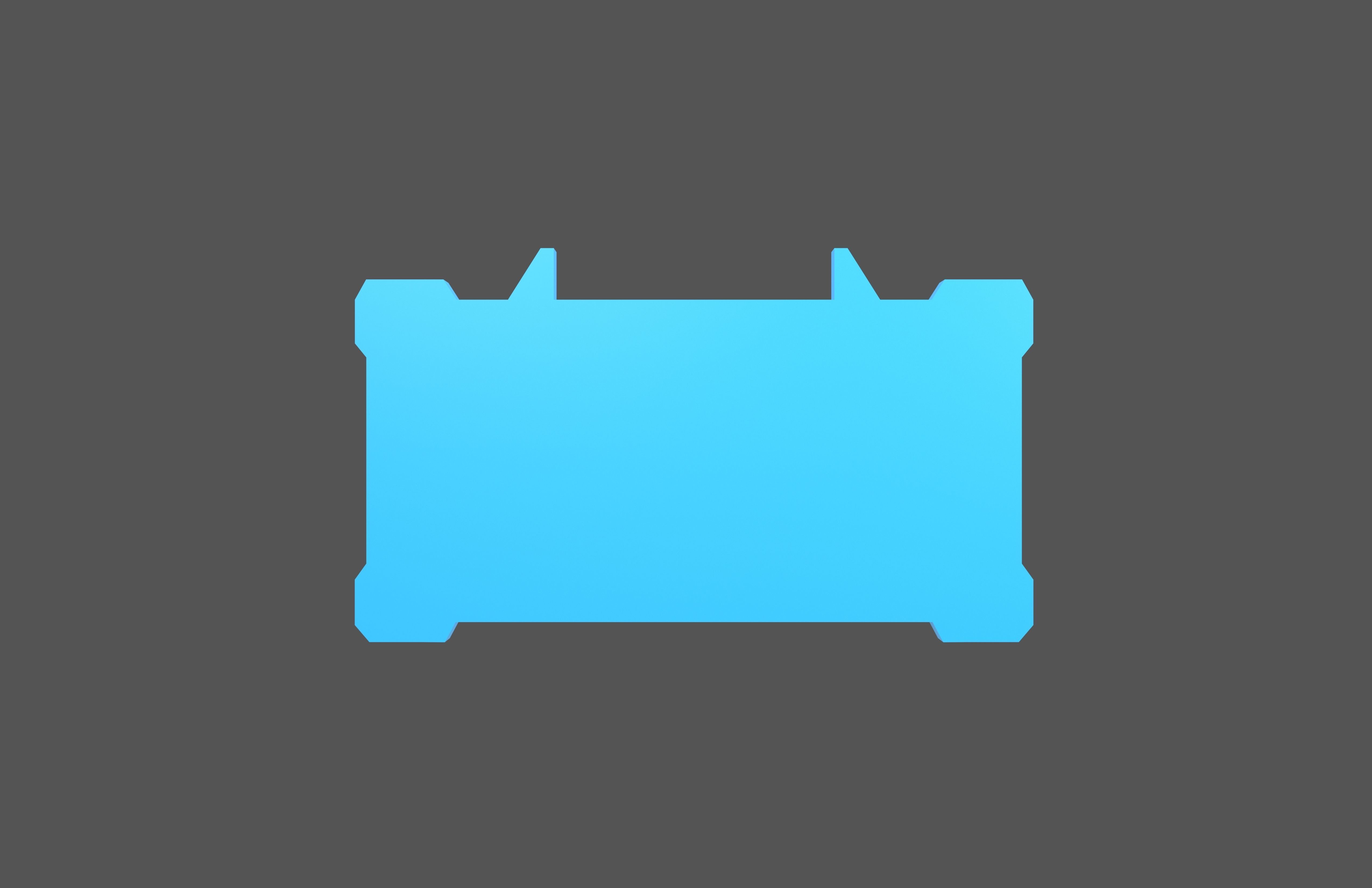 UHD High tech Graphical Interface v6 003 Low-poly 3D model_1