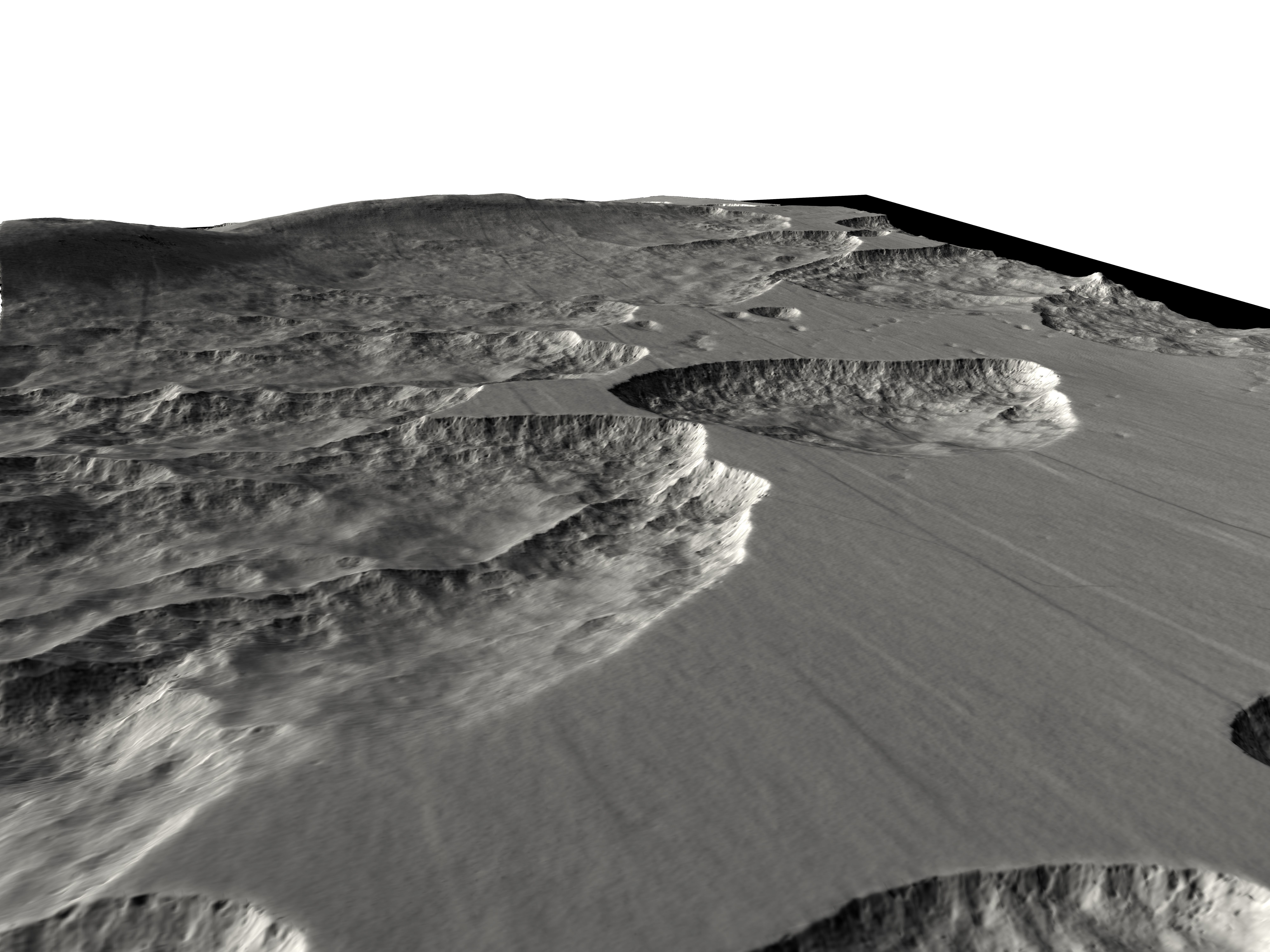 MARS VR - Crater in Amphitrites Patera 3D model_2