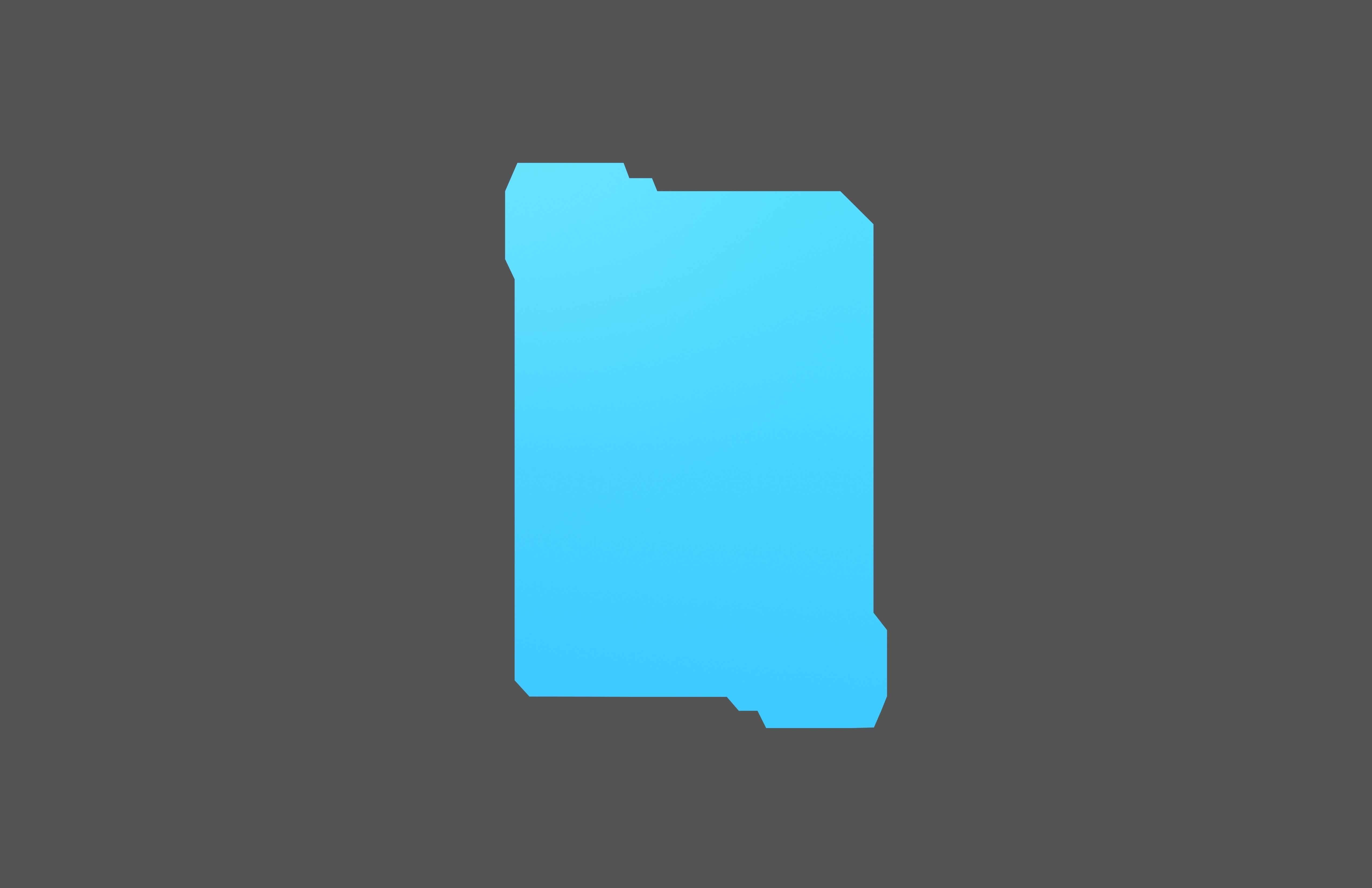 UHD High tech Graphical Interface v8 003 Low-poly 3D model_1