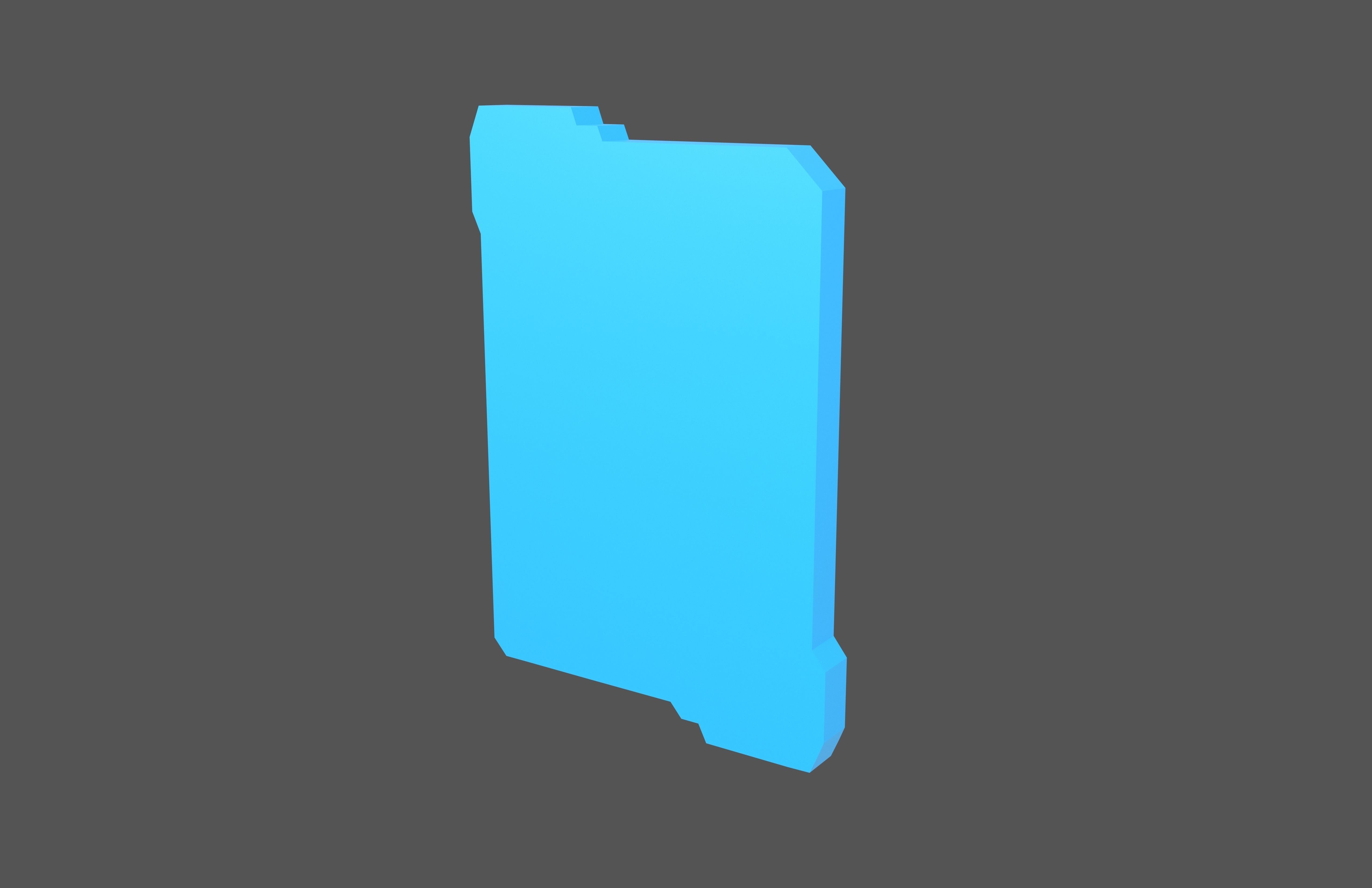 UHD High tech Graphical Interface v8 003 Low-poly 3D model_2