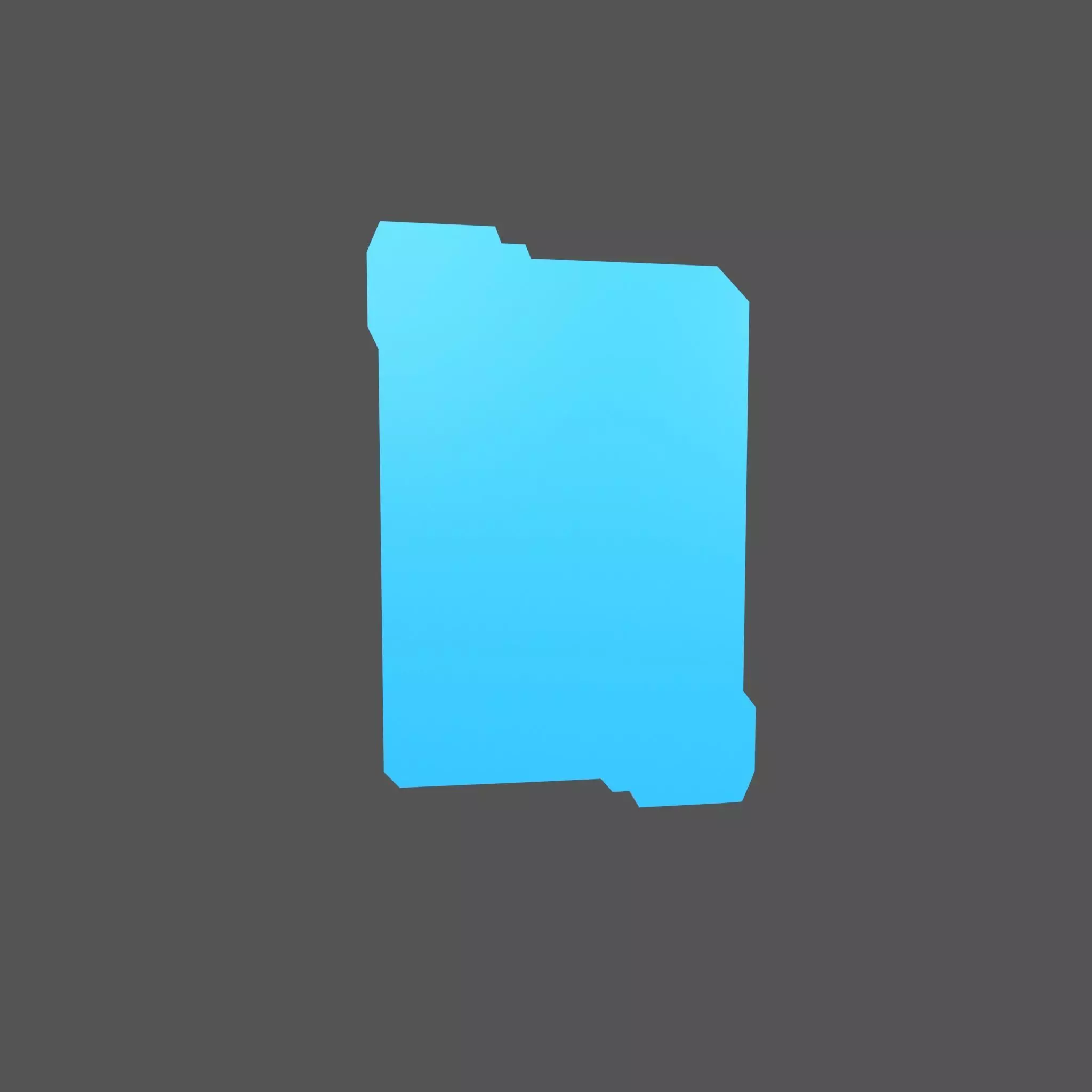 UHD High tech Graphical Interface v8 003 Low-poly 3D model_0