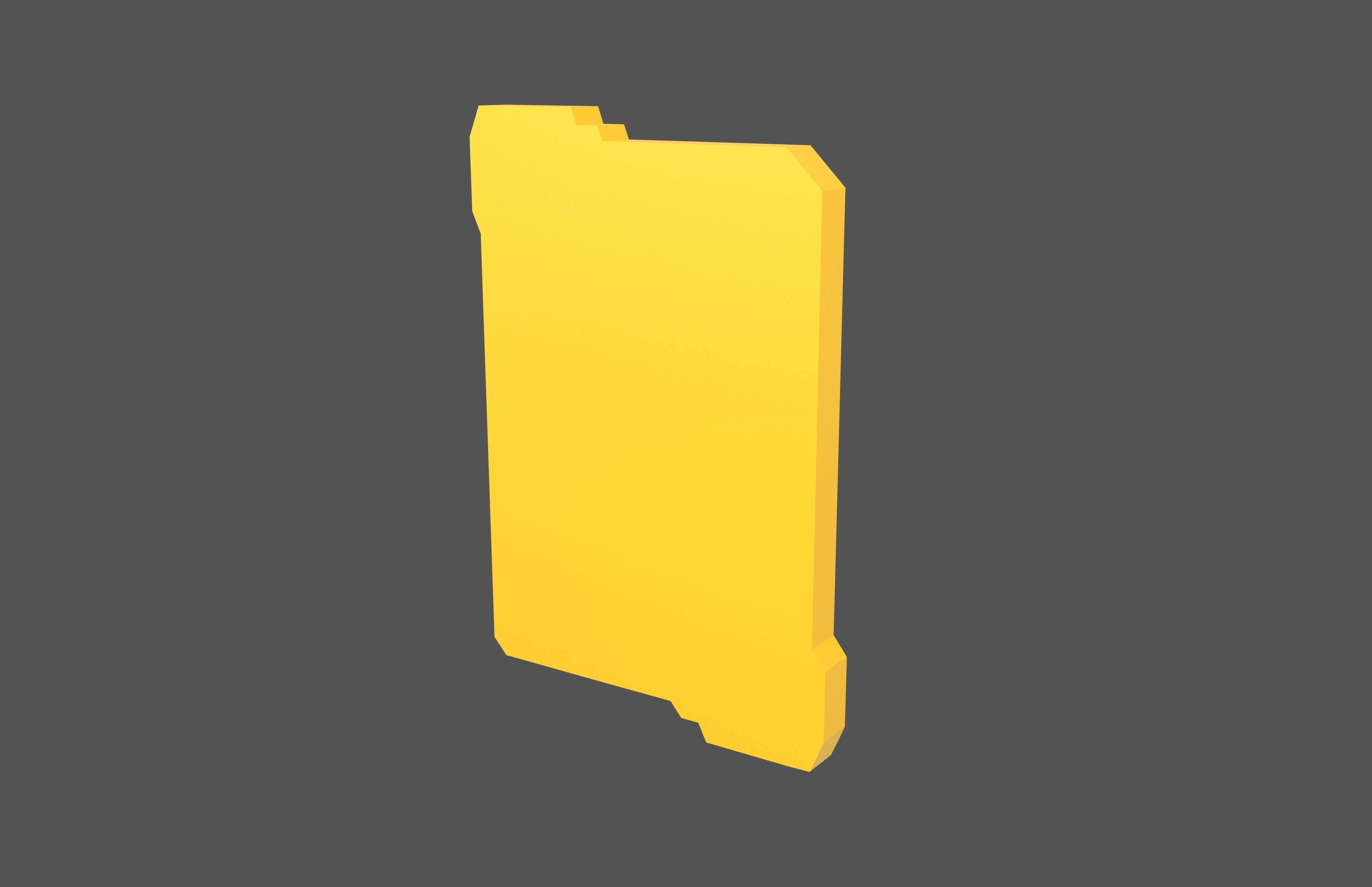 UHD High tech Graphical Interface v8 004 Low-poly 3D model_3