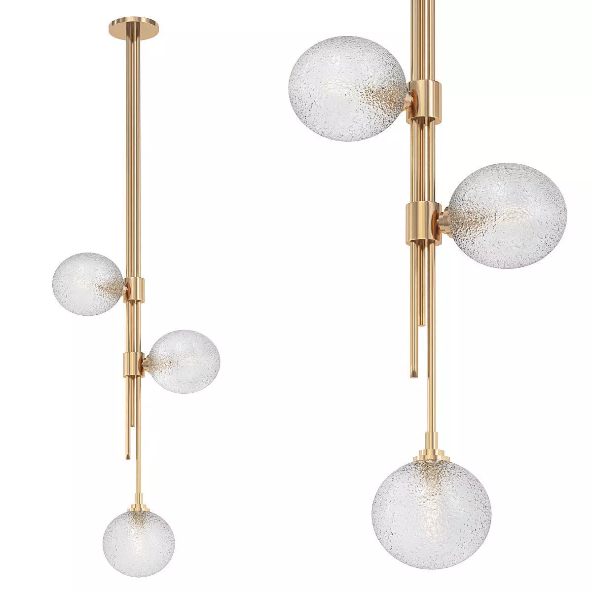 TRILOGY PENDANT 3D model