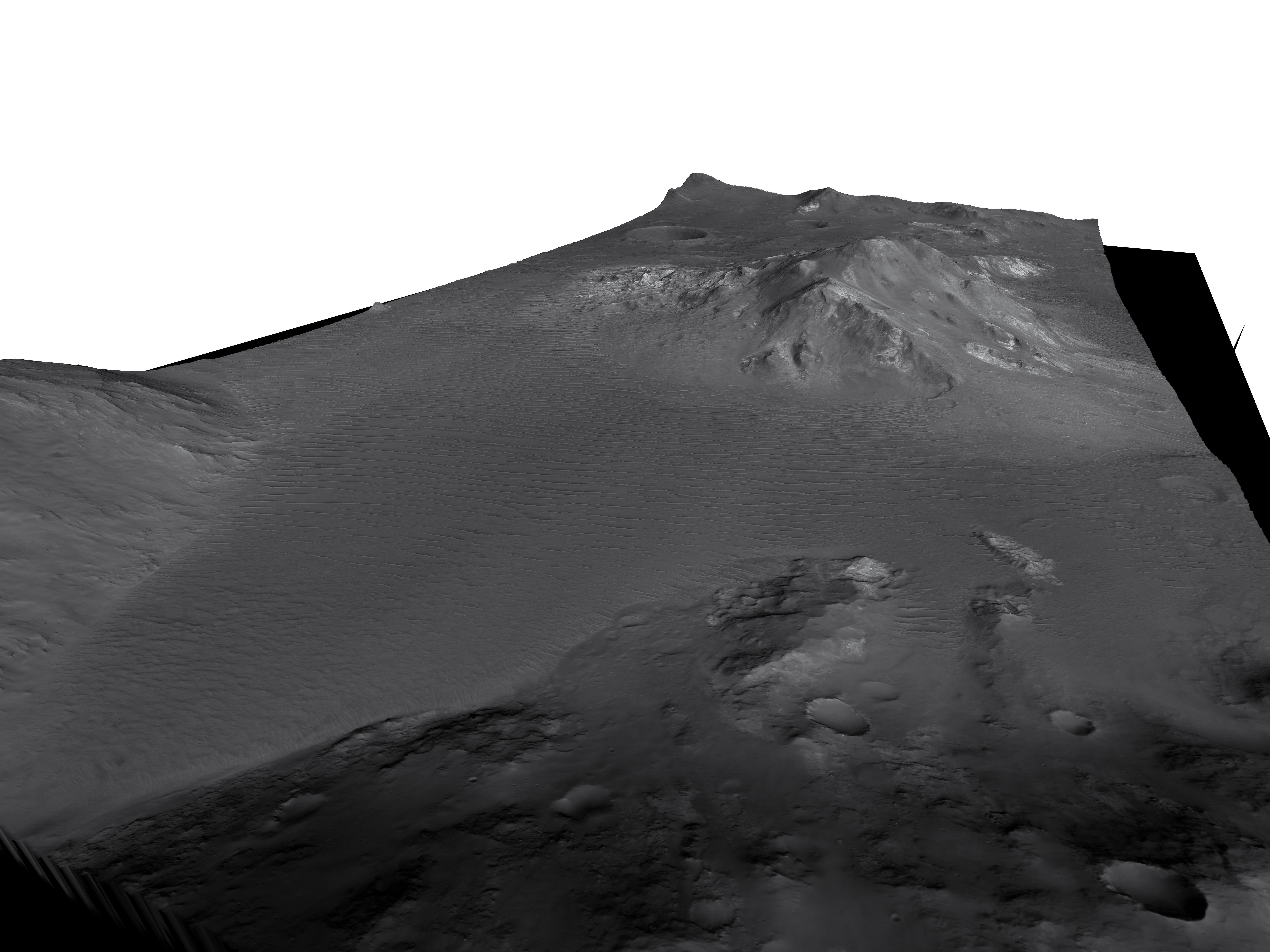 MARS VR - Central Peak of Alga Crater 3D model_3