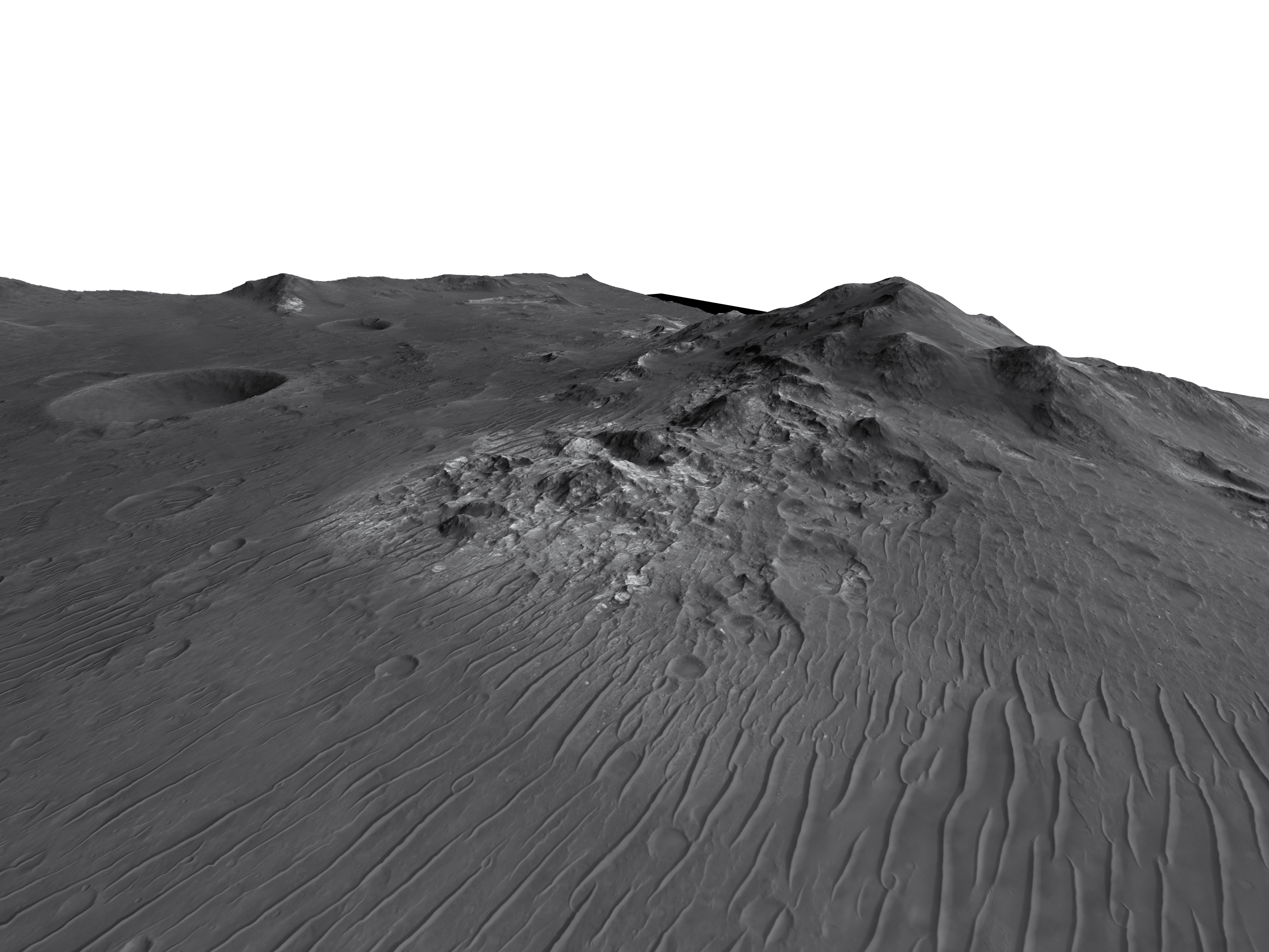 MARS VR - Central Peak of Alga Crater 3D model_1