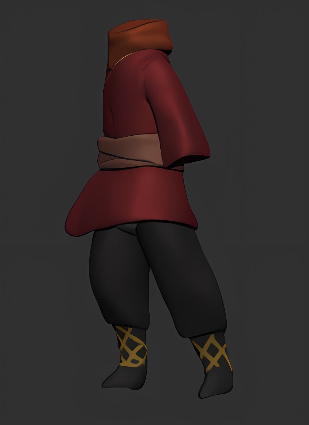 sky game pants 3D print model_1