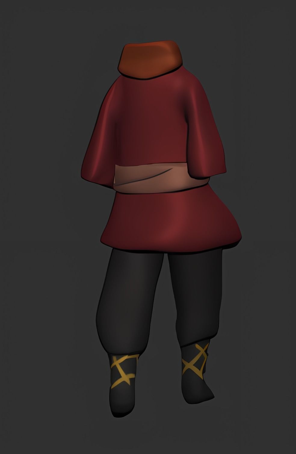 sky game pants 3D print model_2