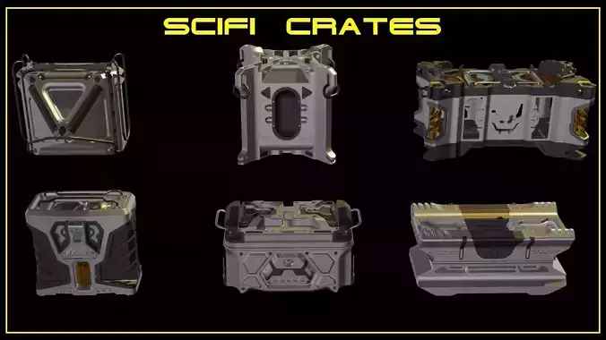 6 SciFi Crates