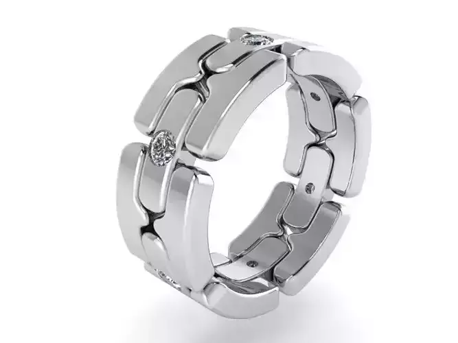 Rope ring 2228 3D print model