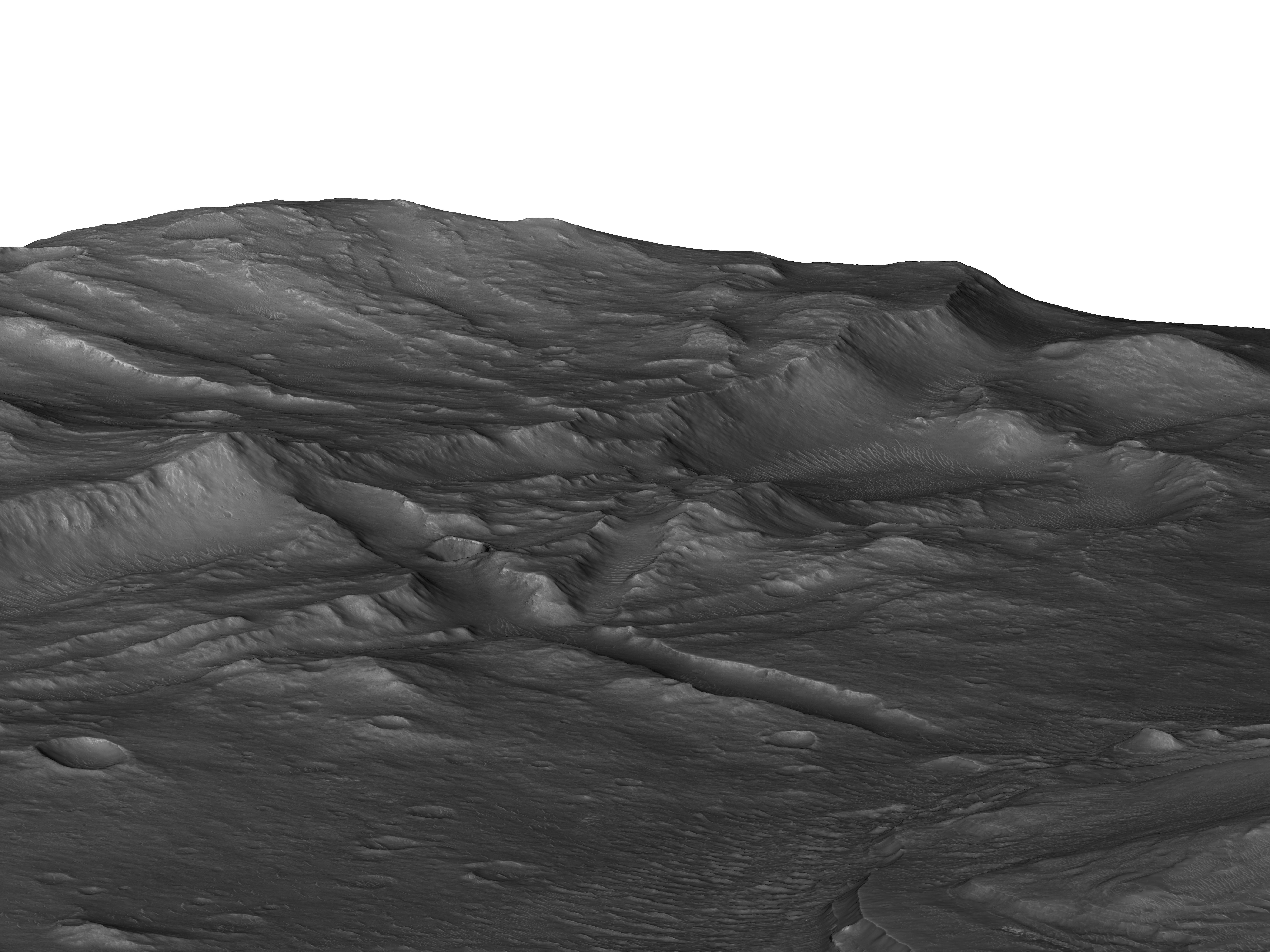 MARS VR - Deposits in Shalbatana Vallis 3D model_2