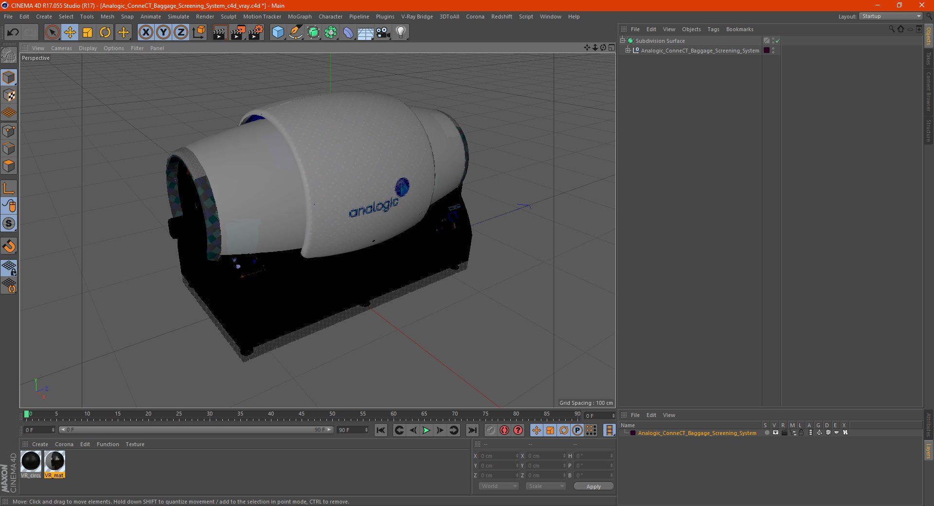 Analogic ConneCT Baggage Screening System 3D model_31