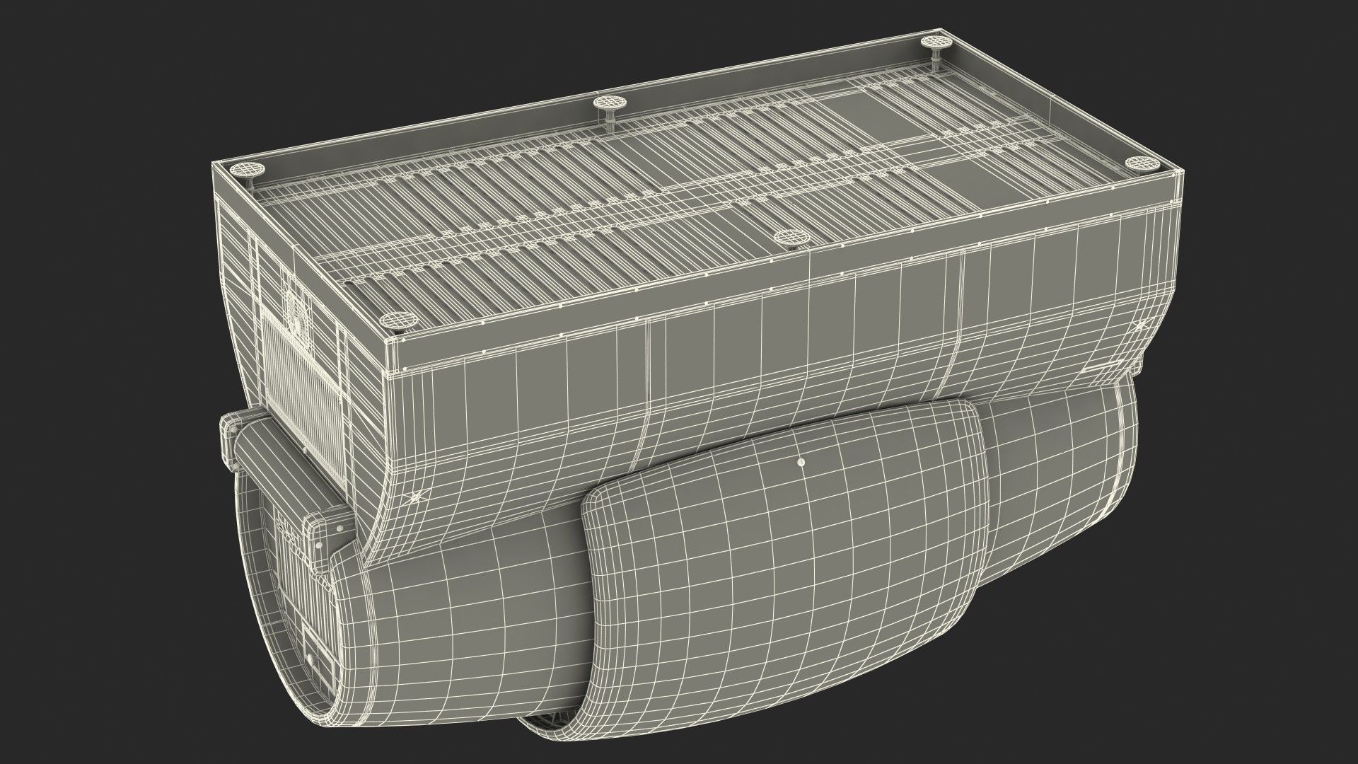 Analogic ConneCT Baggage Screening System 3D model_23
