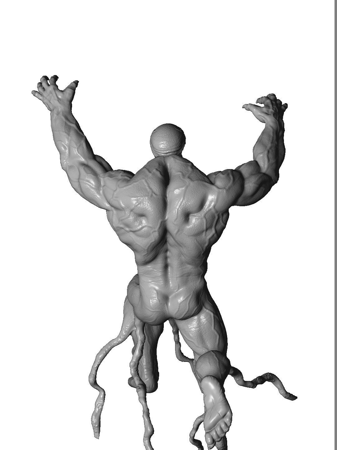 SPIDER MAN and VENOM DIORAMA 3D PRINTABLE STL 3D print model_28