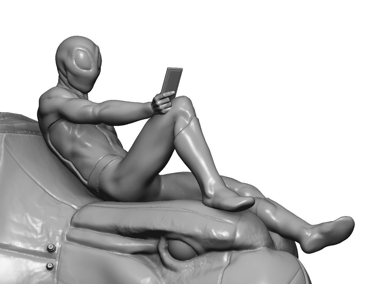 SPIDER MAN and VENOM DIORAMA 3D PRINTABLE STL 3D print model_2