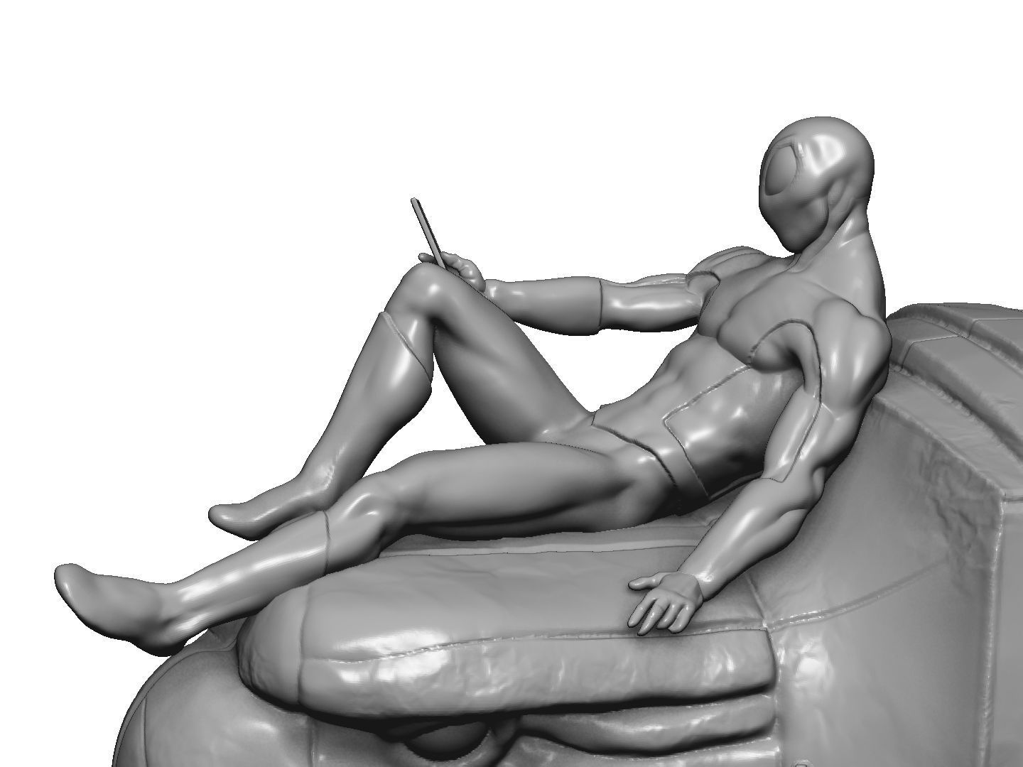 SPIDER MAN and VENOM DIORAMA 3D PRINTABLE STL 3D print model_7