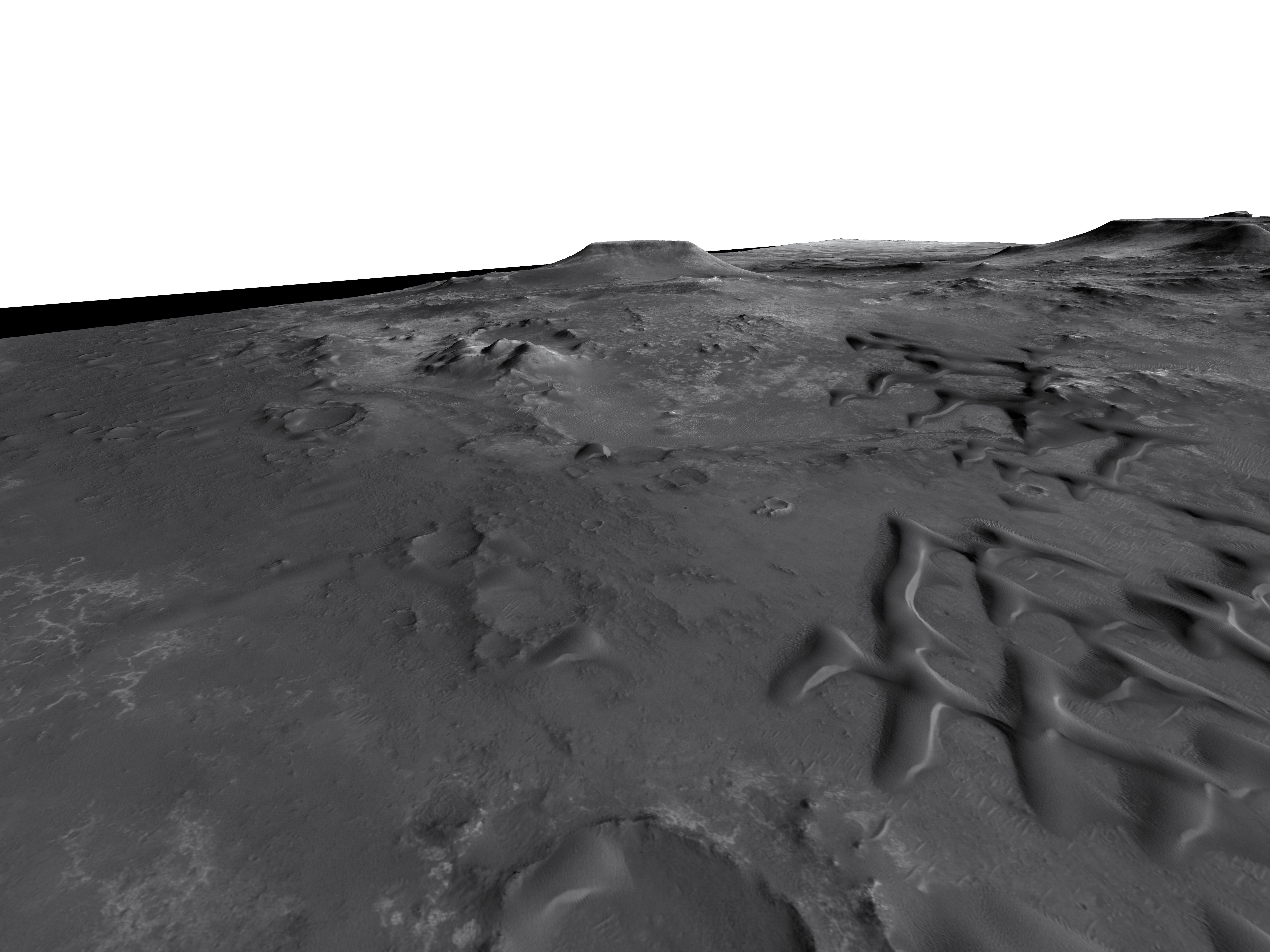 MARS VR - Landing Site in Nili Fossae 3D model_2