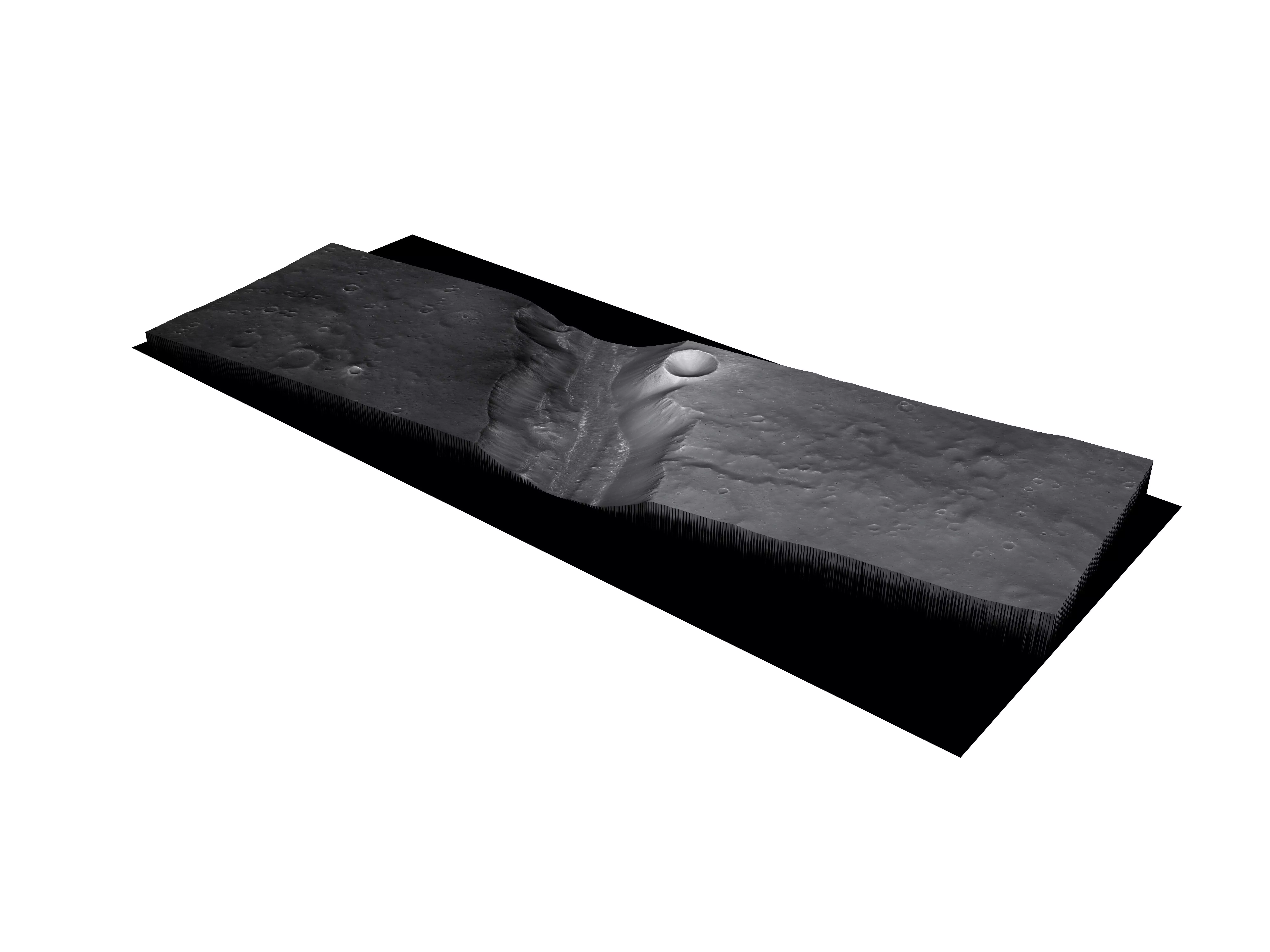 MARS VR - Walls of Bahram Vallis 3D model_0