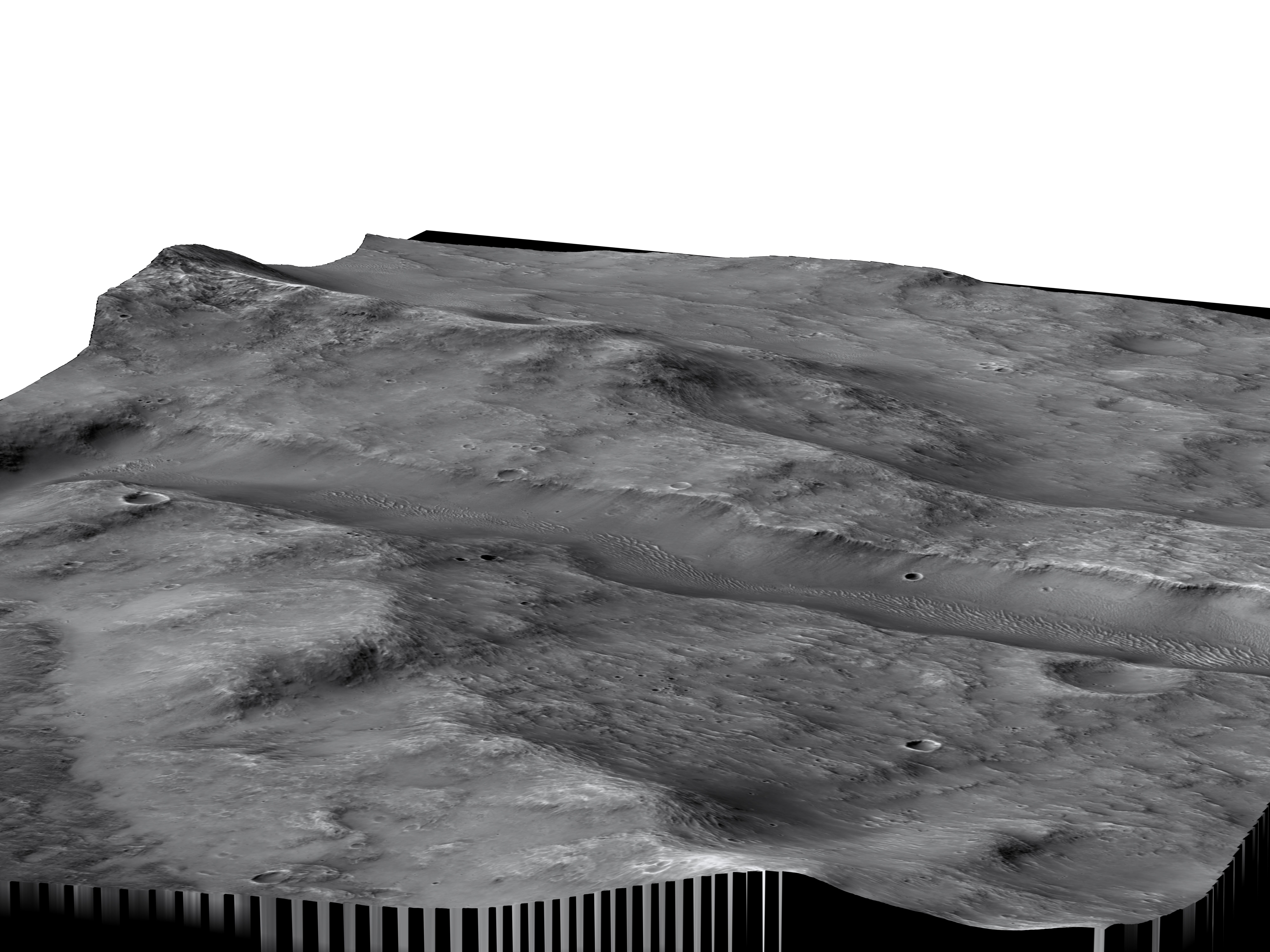 MARS VR - Outlet Breach in Crater Wall 3D model_2