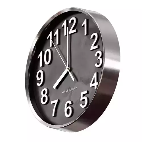 Round wall clock