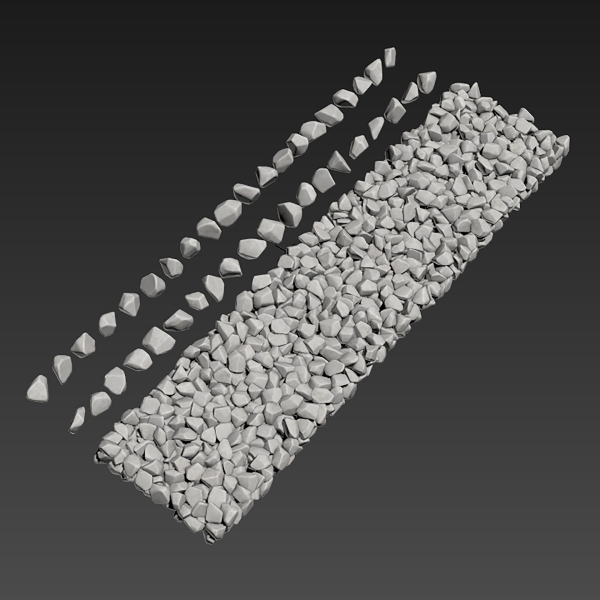 Stone decor n1 3D model_7