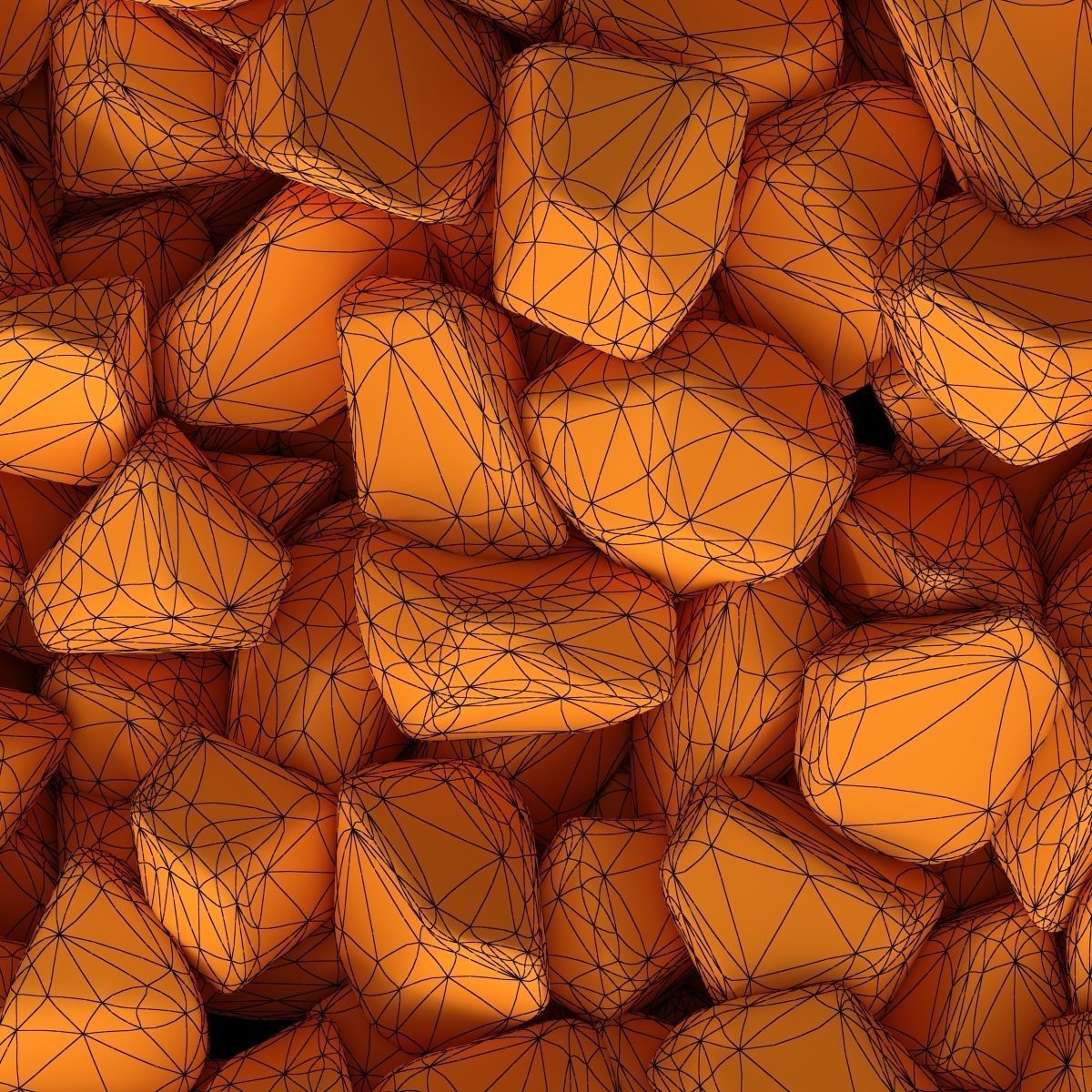 Stone decor n1 3D model_10