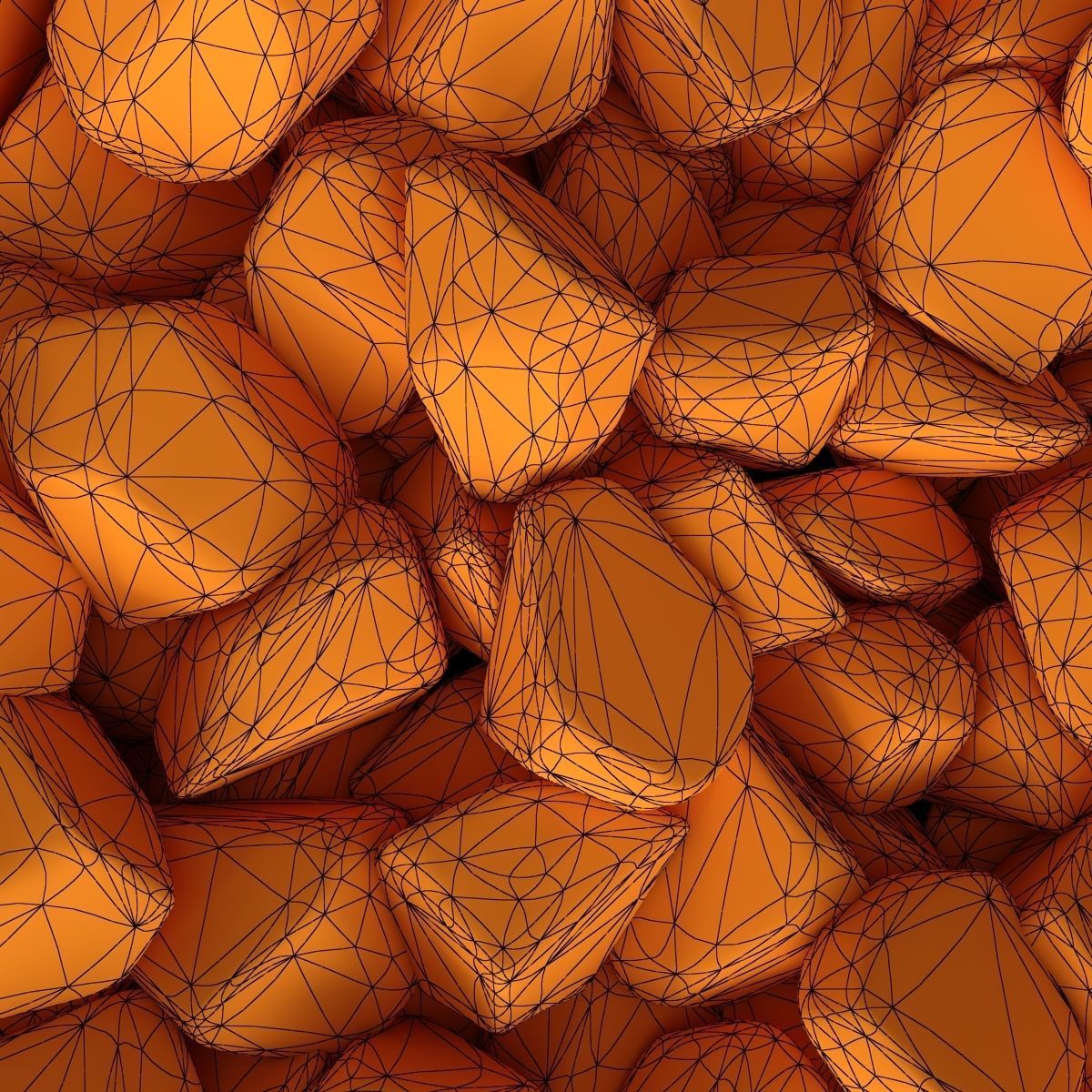 Stone decor n1 3D model_13